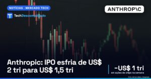 Anthropic: IPO esfria de US$ 2 tri para US$ 1,5 tri